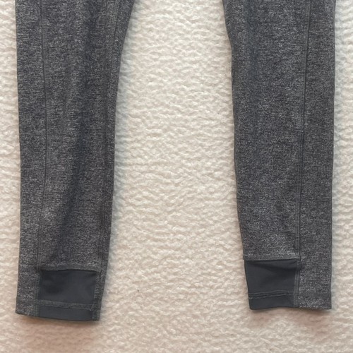 Ivivva by Lululemon Leggings Girls 14 Gray Gym Workout Athleisure Yoga Athletic - Picture 5 of 13