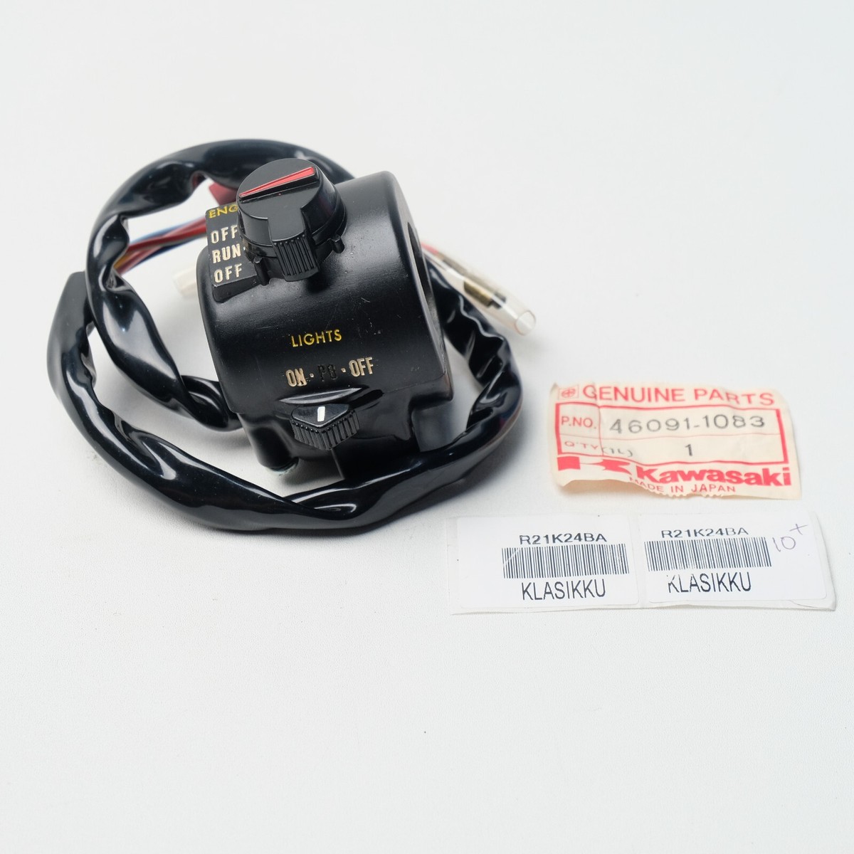 OEM Handle Switch RH Kawasaki KZ200 KZ250 KH100 KE100 KE125 GTO