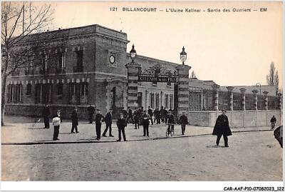 CAR-AAFP10-92-0917 - BILLANCOURT - the waiter factory - workers exit