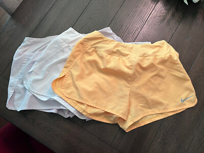 yellow nike womens shorts