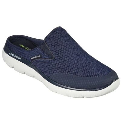 Skechers Summits Vindicator Herren Pantolette Clogs Blau 232296-NVY