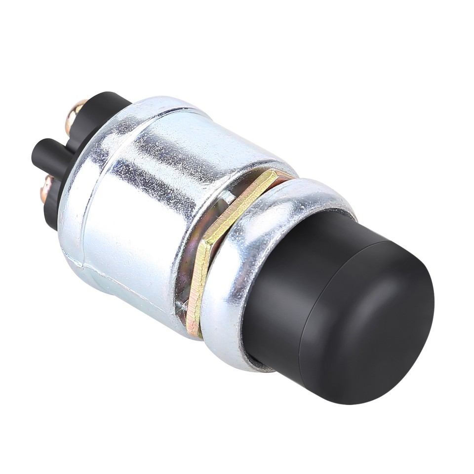 50A 12V DC Push Button Momentary Starter Ignition Switch On-Off SPST ...