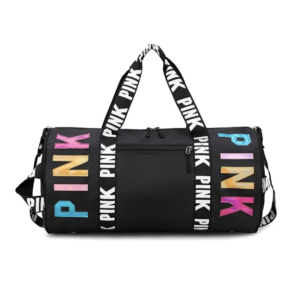 Pink victoria secret waterproof gym duffle bag Brand New