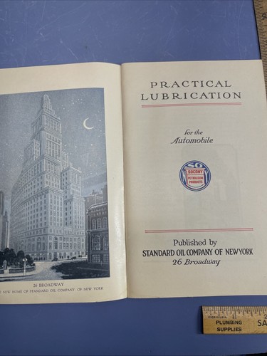 Practical Lubrication for the Automobile Standard Oil Co Sacony 1923 Book Cars - Picture 4 of 8
