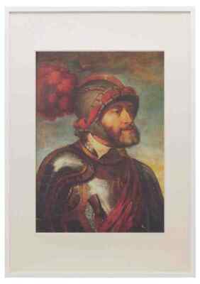 The Emperor Charles V 1603 A3 A4 Framed Print Picture