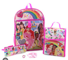 Disney Princesses Full Size Backpack Set Bag P NWT Make Offer