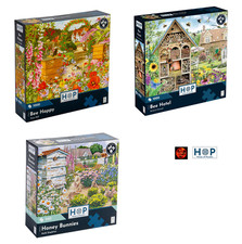 Beehive Honey Bee Hotel Scene Jigsaw Puzzles Choice of Scene by HOP NEW