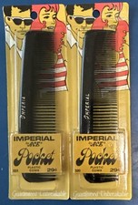 Lot Of 2 NIP Imperial By Ace Pocket Plastic Comb #320 Unbreakable Vintage Sealed