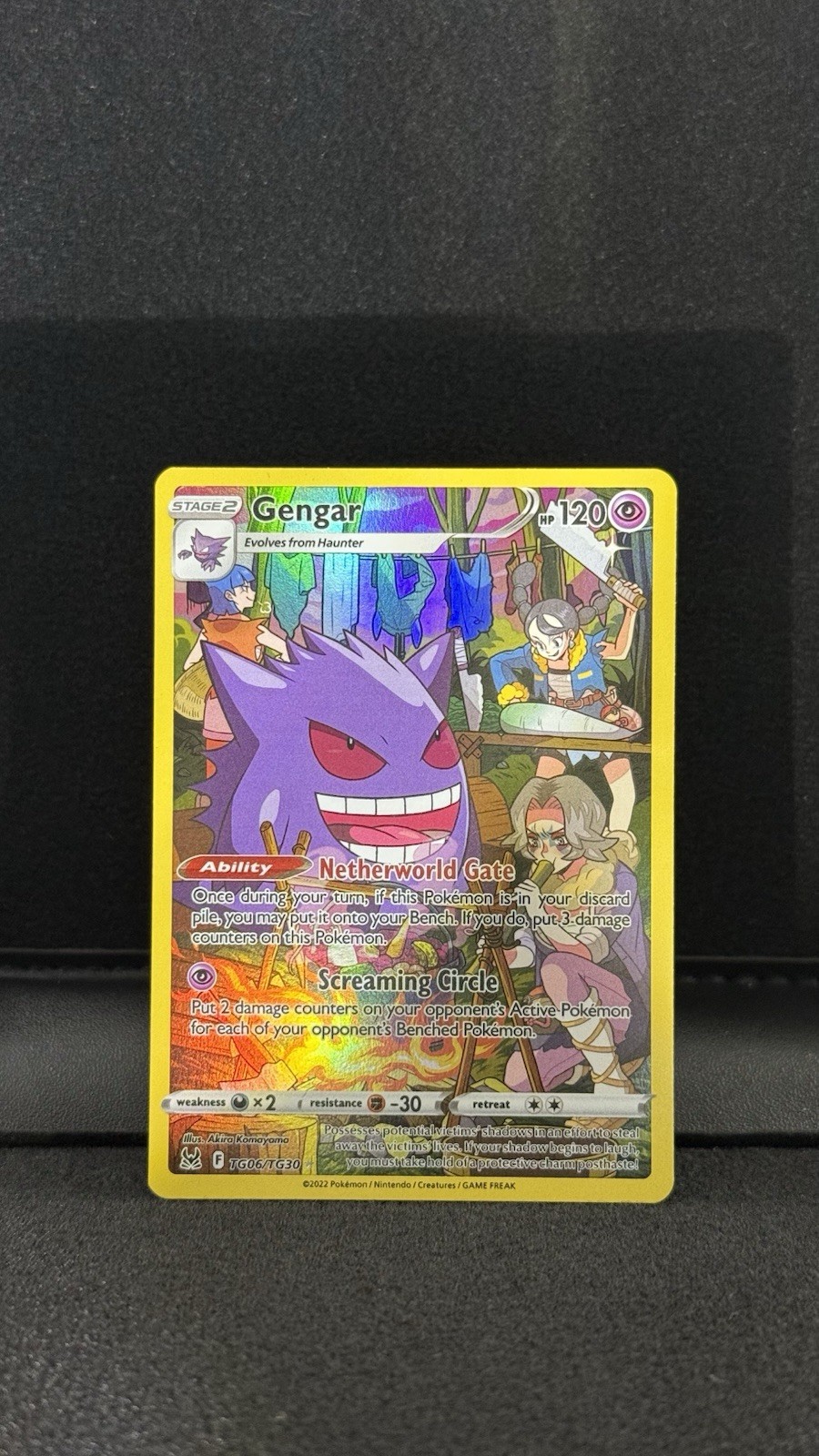 Pokemon TCG Gengar TG06/TG30 Lost Origin Trainer Gallery Ultra Rare NM B