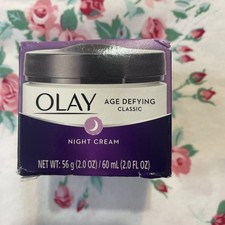 Olay Age Defying Classic Night Cream AntiWrinkle Original Formula New See Read