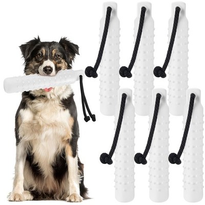 Blueweenly 6 Pcs Dog Bumper Toy For Water Retrieving Plastic Puppy Training