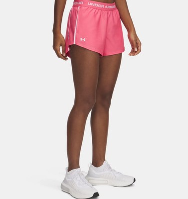 Under Armour Women's Play Up 3.0 Short Size Large Pink