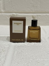 Burberry Hero For Men Parfum 0.16 fl oz/5 ml Travel Splash Mini Size New In Box