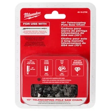 Milwaukee 49-16-2759 10" Telescoping Rust Resistance Pole Saw Chain