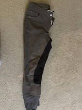 Bling Glitter Full Seat Dressage Winter Dressage Breeches Size 32