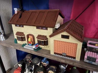 The Simpsons House MOC 71006 | 2523 pcs | Building Bricks Set Used