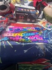 12Pcs Pop Fidget Bracelet, Wearable Push Pop Bubble Sensory Toy