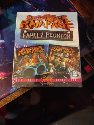 Redneck Rampage Family Reunion PC Big Box RARE New/Factory Sealed 