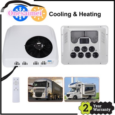12V RV Air Conditioner,Electric Rooftop AC Unit Heat/Cool for Rv Caravan Trailer