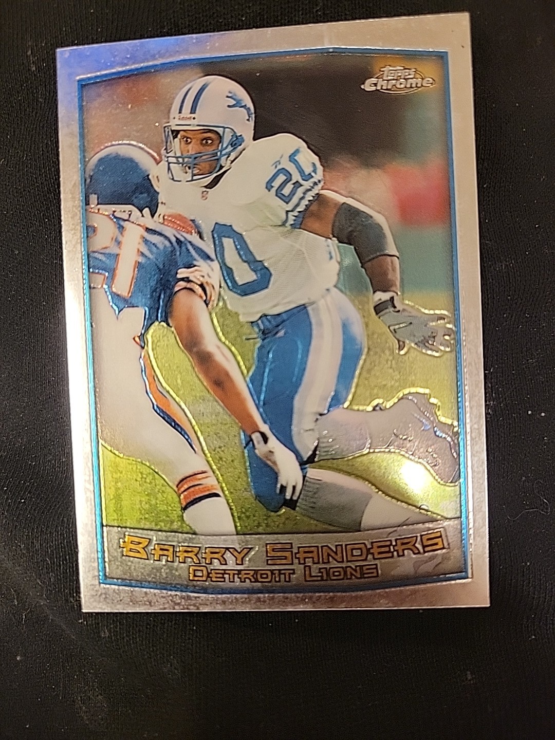 1999 Topps Chrome - Barry Sanders #25 Refractor