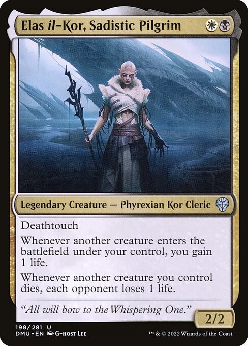 Elas il-Kor, Sadistic Pilgrim NonFoil Dominaria United 198 NM MTG