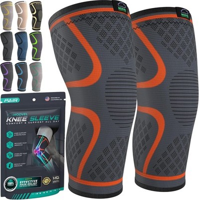 MODVEL medizinisches Kniebandage Set für Damen und Herren, atmungsaktive Bandage