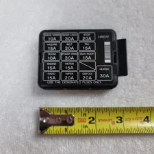 1991 Ford Escort Interior Fuse Box Cover Driver Dash OEM 1.9L