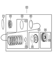 Genuine Mopar Automatic Transmission Clutch Package 68029228aa