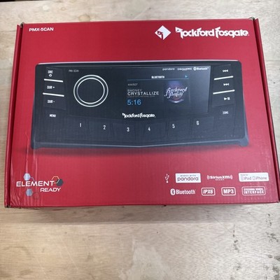 Rockford Fosgate PMX-5CAN Marine Stereo 2.7'' Digital LCD Bluetooth Boat Radio