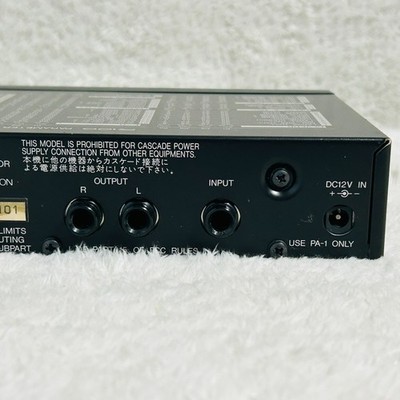 Yamaha R100 Digital Reverb Processor Black Vintage Made in Japan