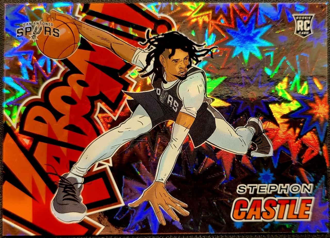 STEPHON CASTLE 2024-25 Panini Revolution KABOOM! #19 RC Rookie SSP CASE HIT