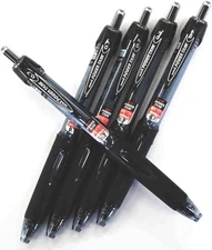 Uni-ball Power Tank Retractable Ballpoint Pen Fine 0.7mm 5 Pack