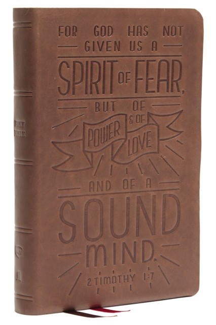 NKJV Personal Size Reference Bible Verse Art by Thomas Nelson LEATHER-BOUND - Image 2