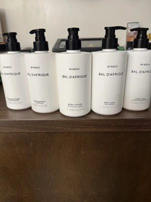 Byredo D'Afrique New Set Lotion,bodywash,handwash,shampoo,conditioner 450ml