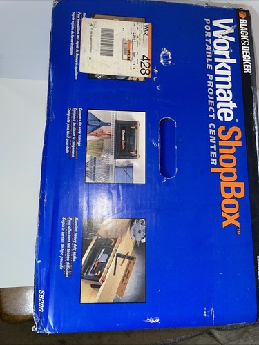 NOS Black and Decker Workmate Shopbox Centro Progetti Portatile Nuovo Sigillato! - Foto 5 di 5