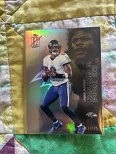 Topps 2025 Signature Class Lamar Jackson Ravens Rookie Card #5 /275. rookie card picture