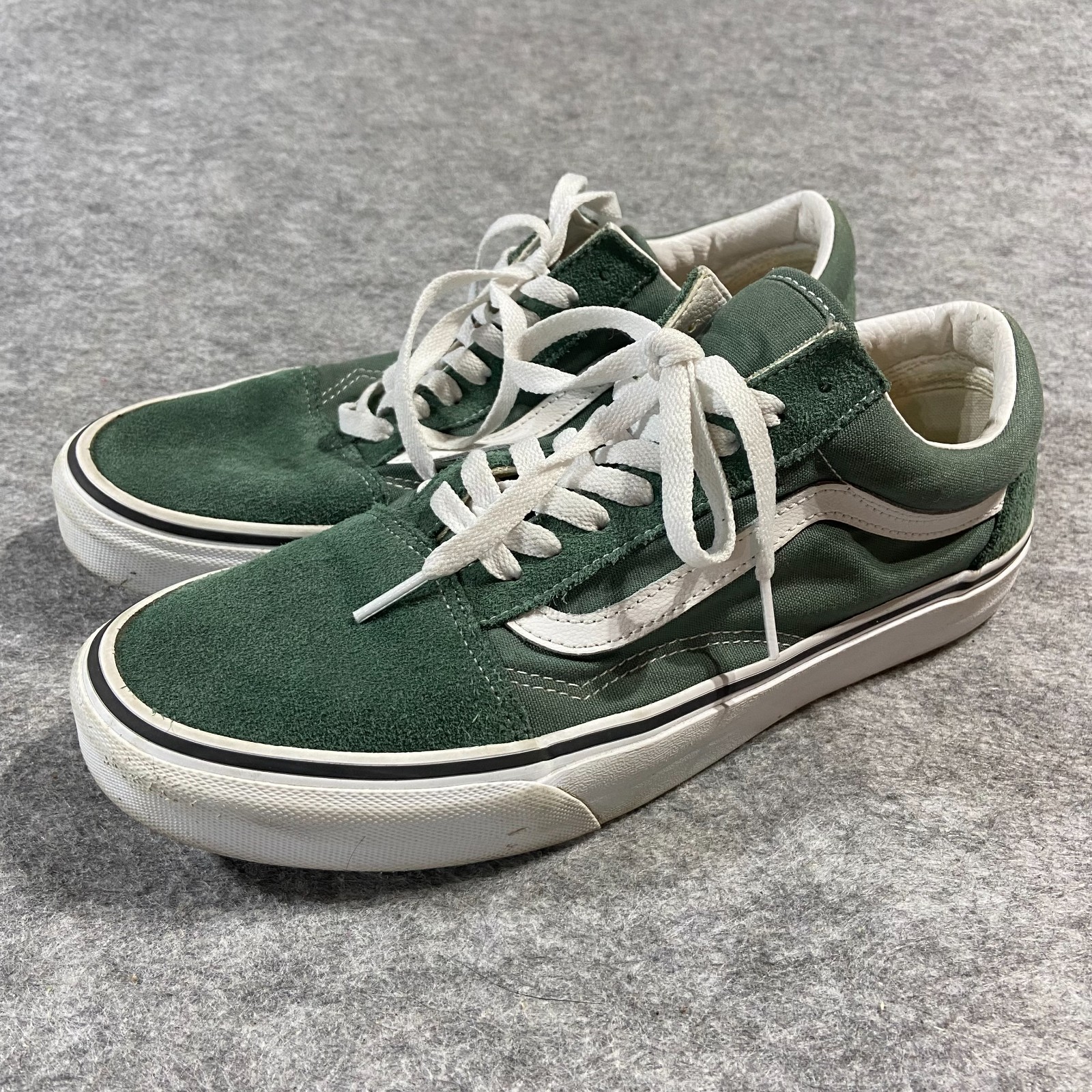 VANS Old Skool Duck Green Sneakers Men 10 Women 11.5 Color Theory