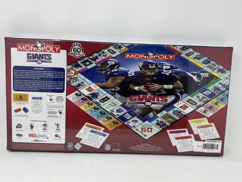 Monopoly Spiel New York Giants Edition 2006. Geschrumpft & Neu im Karton. - Bild 6 von 6