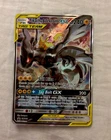 Pokemon TCG Pikachu & Zekrom GX SM168 SM Holo PROMO English TAG TEAM PSA 8/9