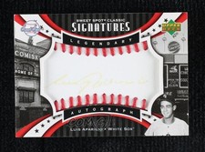 2007 Sweet Spot Classic Legendary Red Stitch Gold Ink Luis Aparicio Auto 12hl
