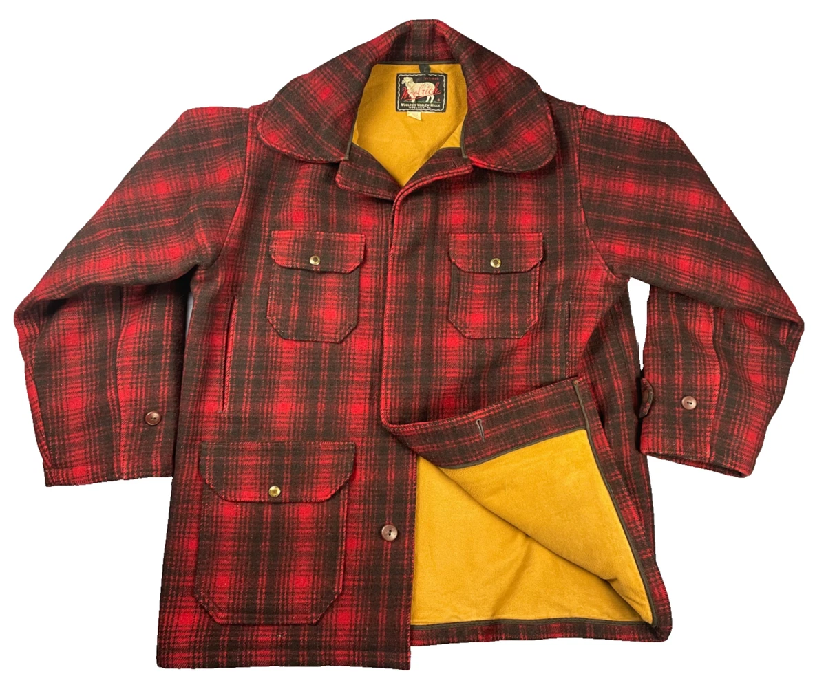 vintage woolrich hunting coat products for sale | eBay