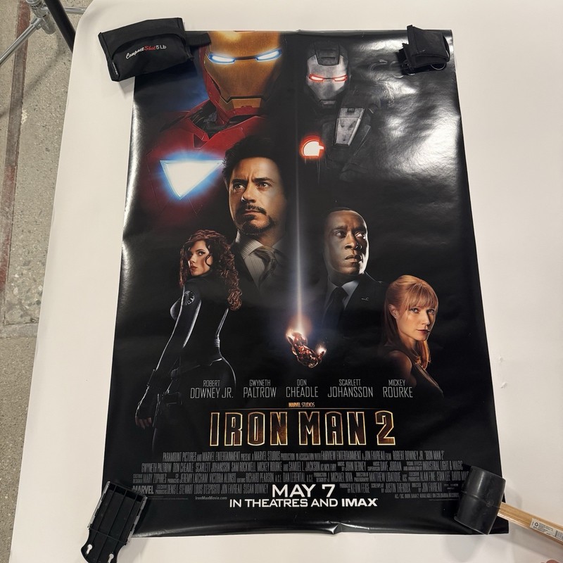 Iron Man 2 2010 Double Sided Original Movie Poster 27"x40"