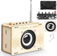 STEM FM Radio Science Kit DIY Electronics Toy for Kids Age 8-16