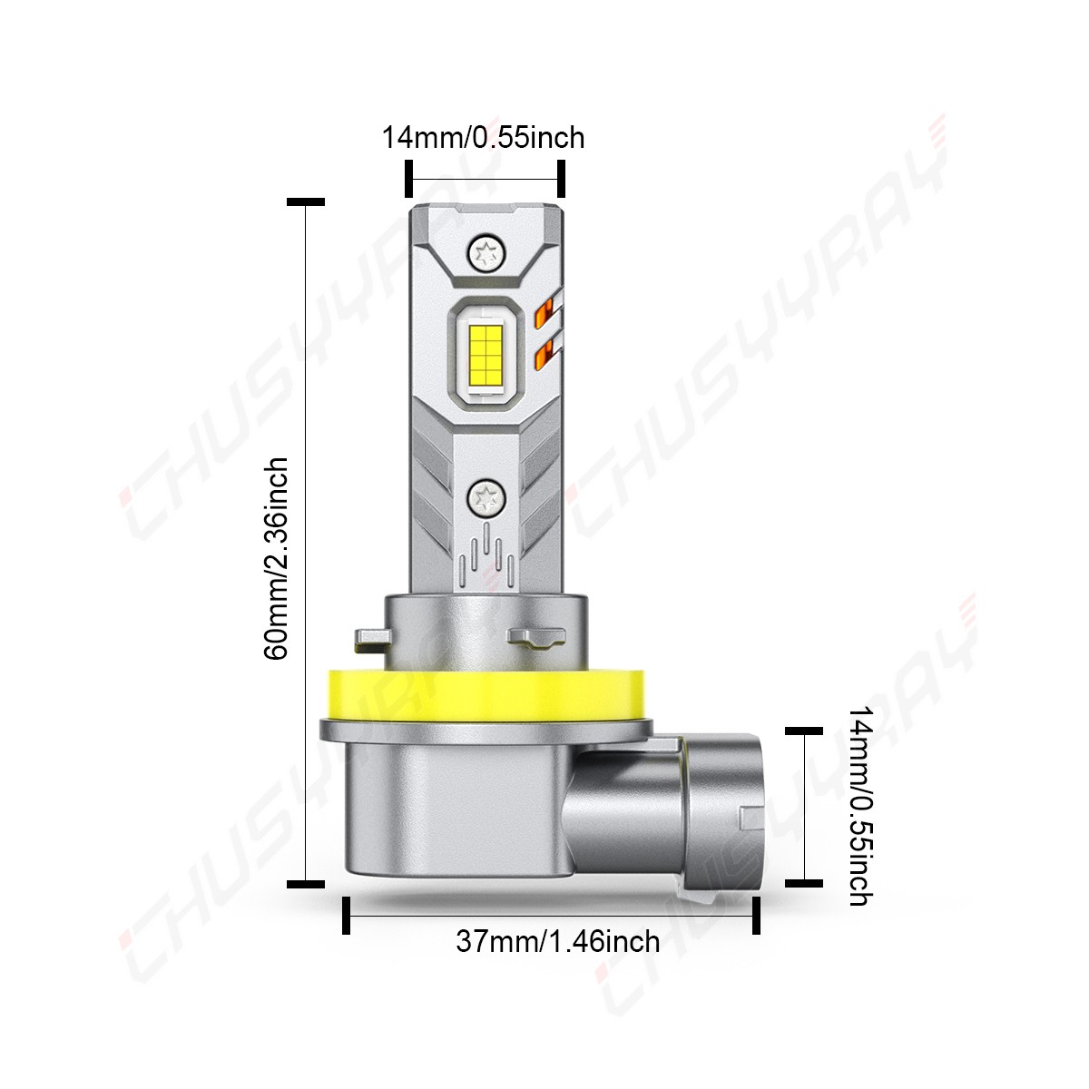 For Toyota 4Runner 2010-2021 LED Headlight Bulbs Kit High-low Beam White 6500K