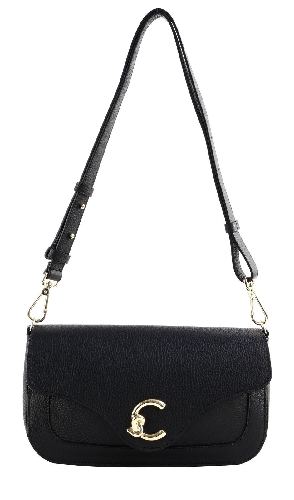 COCCINELLE Handbag Grainy Leather Noir
