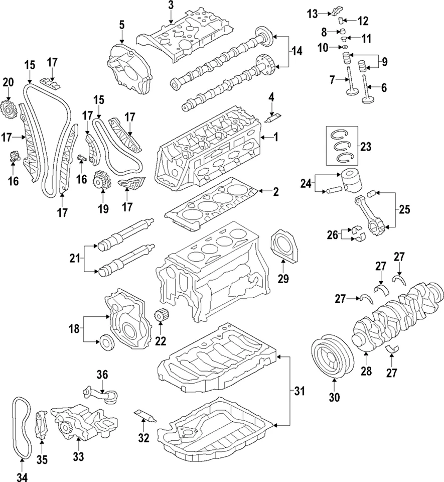 Genuine Audi Oil Pump 06H-115-105-GC - Image 2 of 2