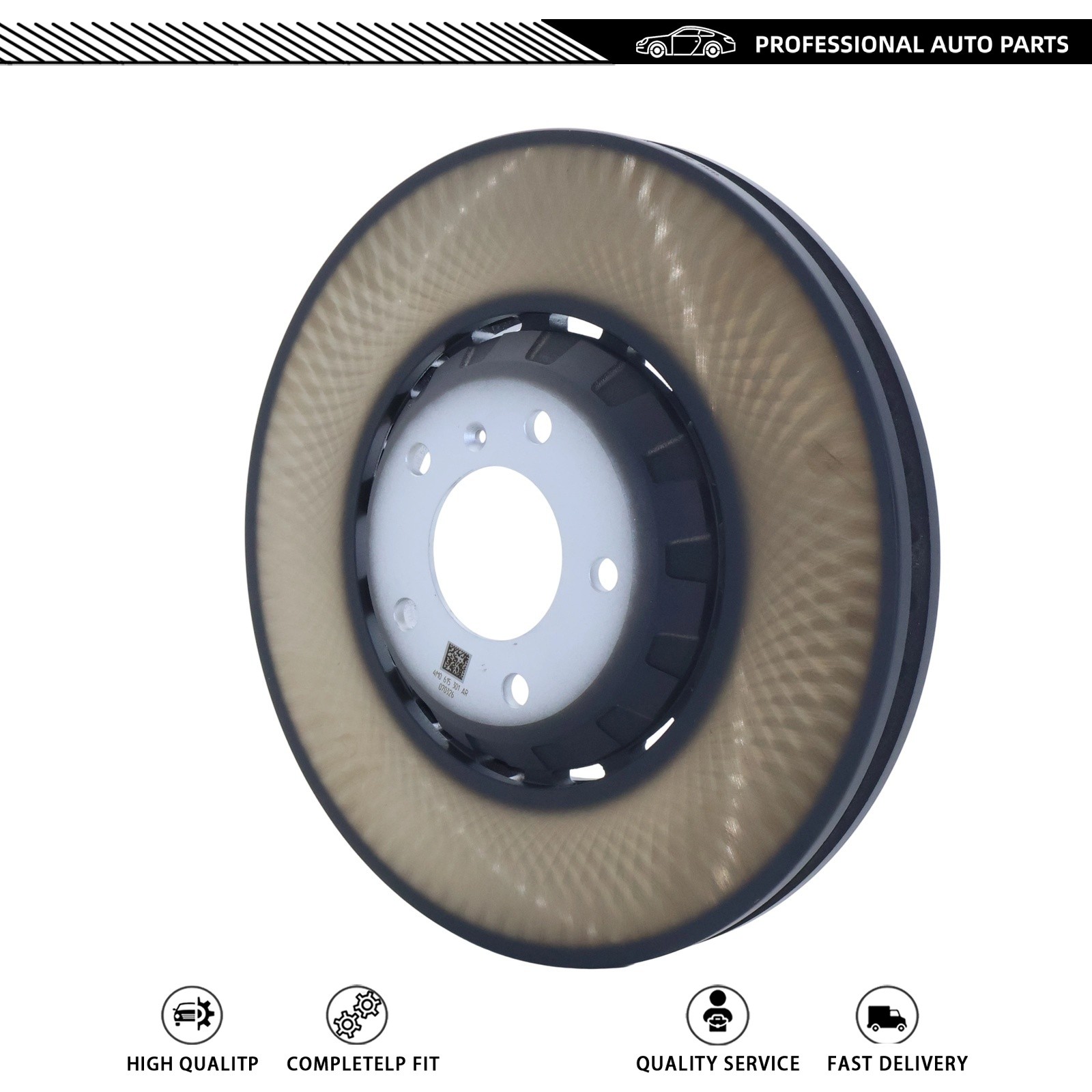Bentley Bentayga Speed 2018-2023 Front Left Brake discs 2 pcs
