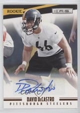2012 Panini Rookies & Stars Rookie Signatures /999 David DeCastro #167 Auto 4y0