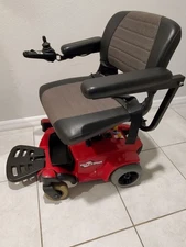 Pride Mobility GO-CHAIR Go-Chair - Red With Charger - Tested Watch Video