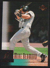 2001 Upper Deck Baseball #215 - Mike Redmond - Florida Marlins  01-301